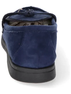 Mokassins in Dunkelblau