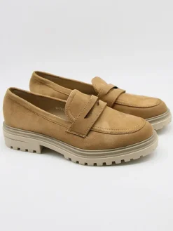 Mokassins in Hellbraun