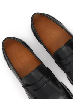 Mokassins in Schwarz