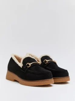 Mokassins in Schwarz