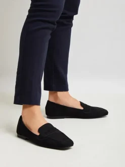 Mokassins in Schwarz