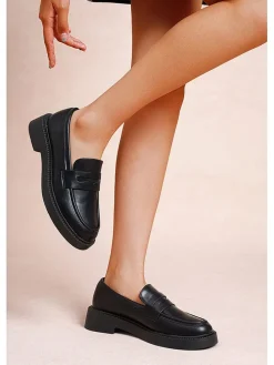 Mokassins in Schwarz