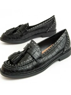 Mokassins Moccavita12 in Schwarz