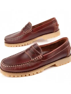 Mokassins Nautif in Braun