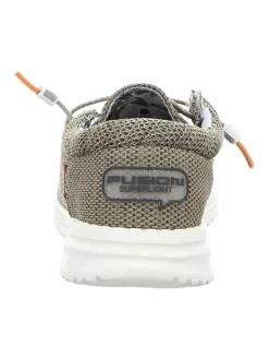 Mokassins Schnürschuhe in Grau