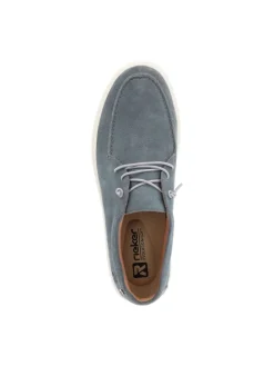 Mokassins Schnürschuhe in Blau