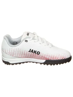 Multinocken-Fußballschuhe in Rot/ Weiß