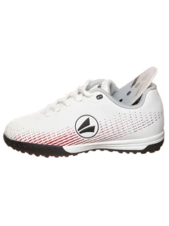 Multinocken-Fußballschuhe in Rot/ Weiß