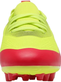 Natur- und Kunstrasen-Fußballschuhe "Twist" in Gelb/ Rot