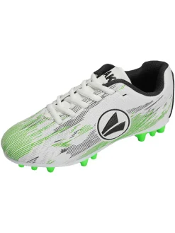 Naturrasen-Fußballschuhe "Stepover" in Weiß/ Grün