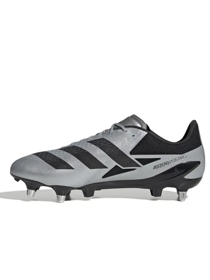 Nocken-Fußballschuhe "Adizero RS15 Pro SG" in Silber/ Schwarz