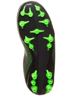Nocken-Fußballschuhe in Schwarz/ Grün