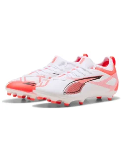 Nocken-Fußballschuhe "ULTRA 5 MATCH FG/AG" in Weiß/ Rot