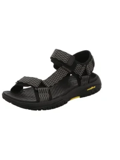Outdoorsandalen LOMELL - RIP TIDE in black/grey