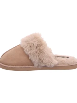 Pantoffel in beige