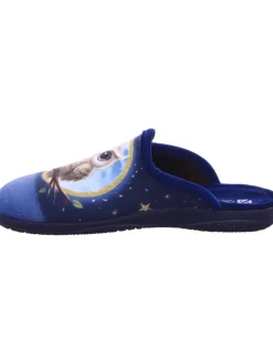 Pantoffel in blau