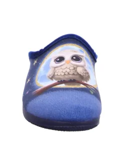 Pantoffel in blau
