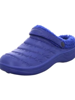 Pantoffel in blau