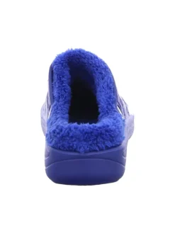 Pantoffel in blau