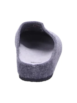 Pantoffel in grau