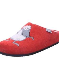 Pantoffel in rot
