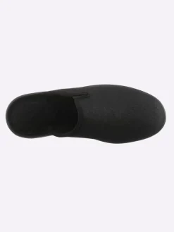 Pantoffel in schwarz