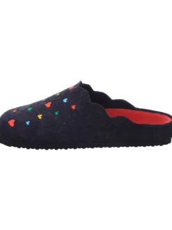 Pantoffel in schwarz