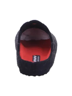 Pantoffel in schwarz