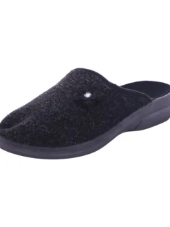 Pantoffel in schwarz