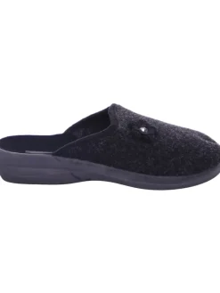 Pantoffel in schwarz