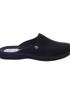 Pantoffel in schwarz