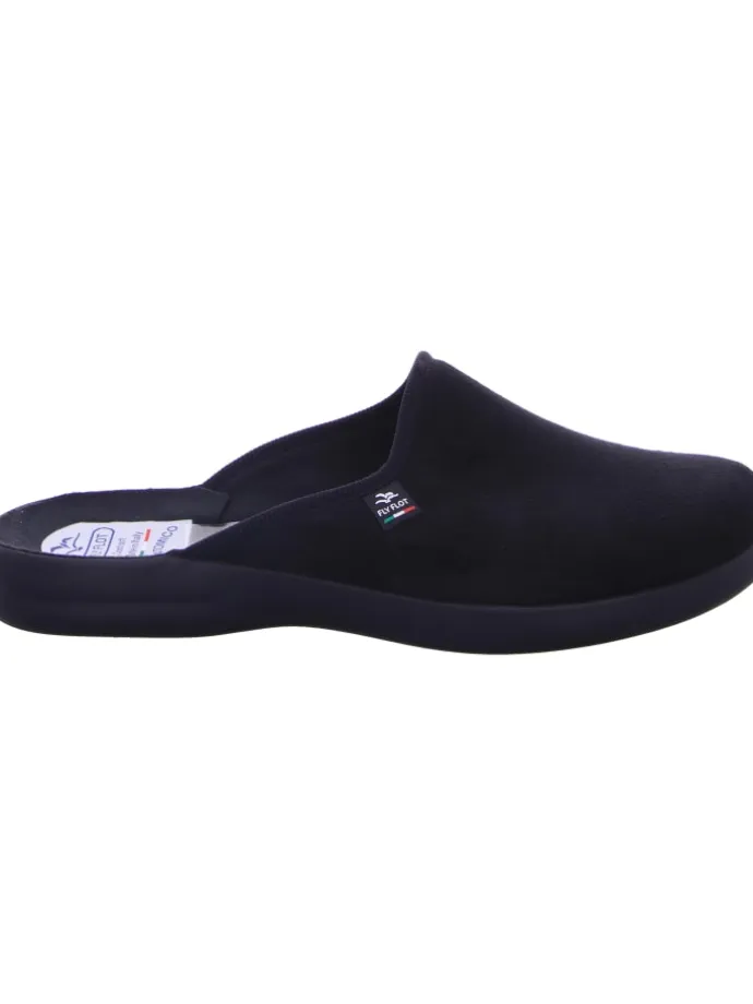 Pantoffel in schwarz