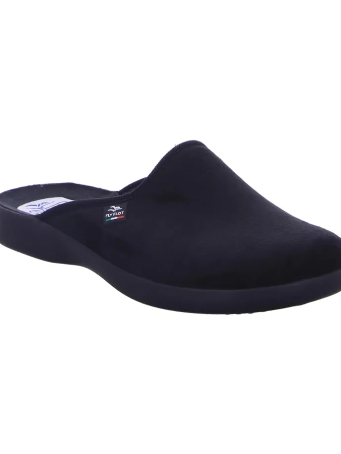 Pantoffel in schwarz