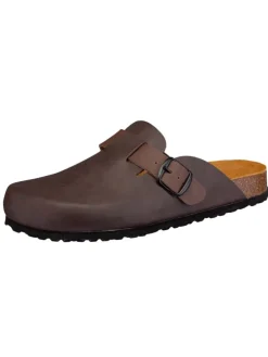 Pantolette "Bioline Clog" in Braun