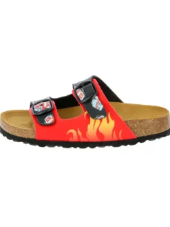 Pantolette "Bioline Emergency" in Rot