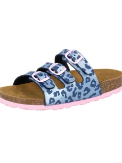 Pantolette "Bioline Kids" in Blau