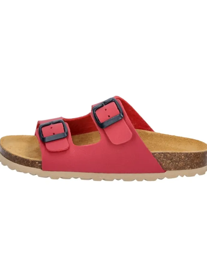 Pantolette "Bioline Kids" in Rot