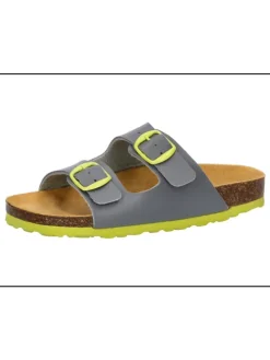 Pantolette "Bioline Kids" in Grau