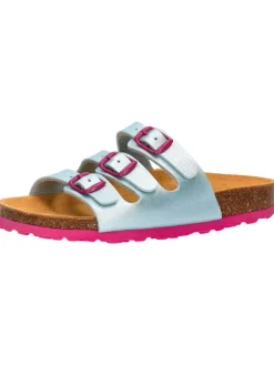 Pantolette "Bioline Kids" in Türkis