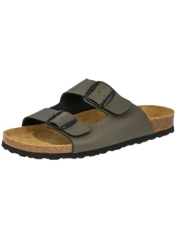 Pantolette "Bioline Metal" in Grün