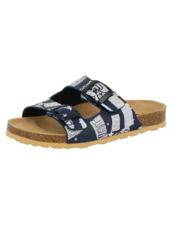 Pantolette "Bioline Rocky" in Blau