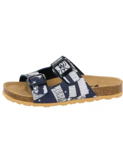 Pantolette "Bioline Rocky" in Blau