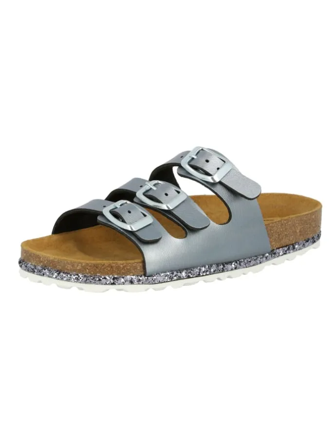 Pantolette "Bioline Sensation" in Grau