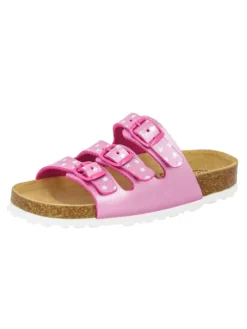 Pantolette "Bioline Star" in Rosa