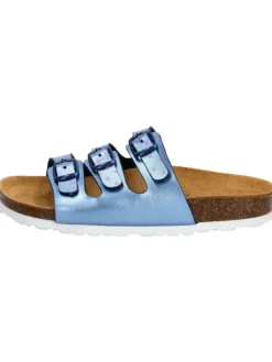 Pantolette "Bioline Star" in Blau