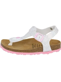 Pantolette "Bioline starprint" in Weiß