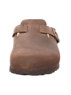 Pantolette Clogs Tieffußbett Habana in braun