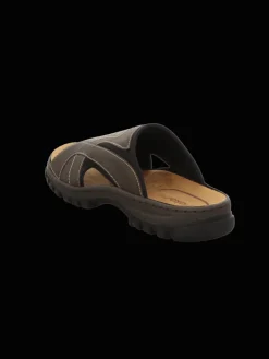 Pantolette in schwarz