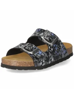 Pantolette in schwarz