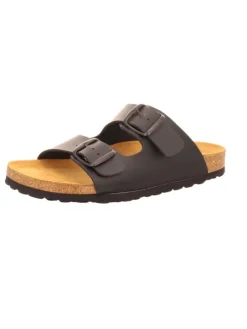 Pantolette in schwarz